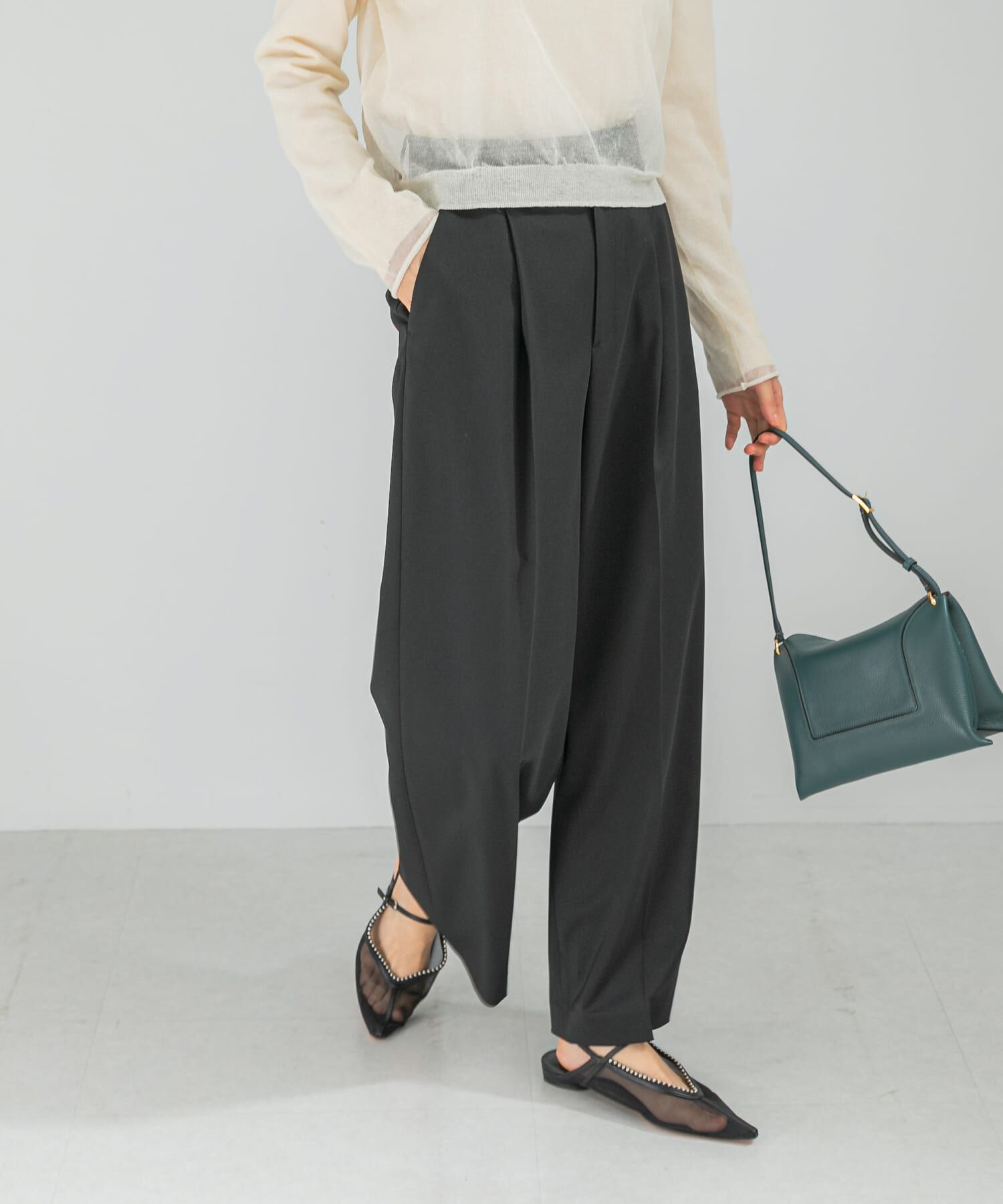 URBAN RESEARCH ROSSO「防シワハイウエストワイドスラックス」|その他|