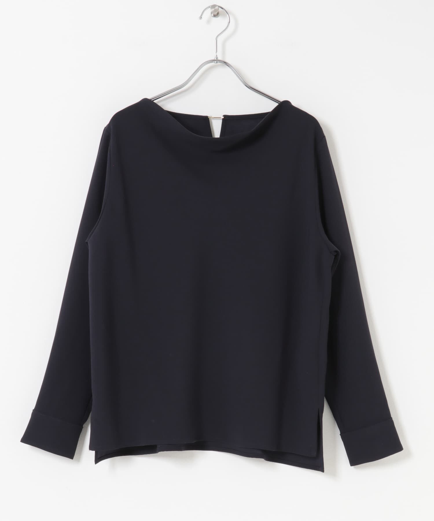 URBAN RESEARCH ROSSO「トリアセテート混ドレープネックブラウス」|シャツ・ブラウス|