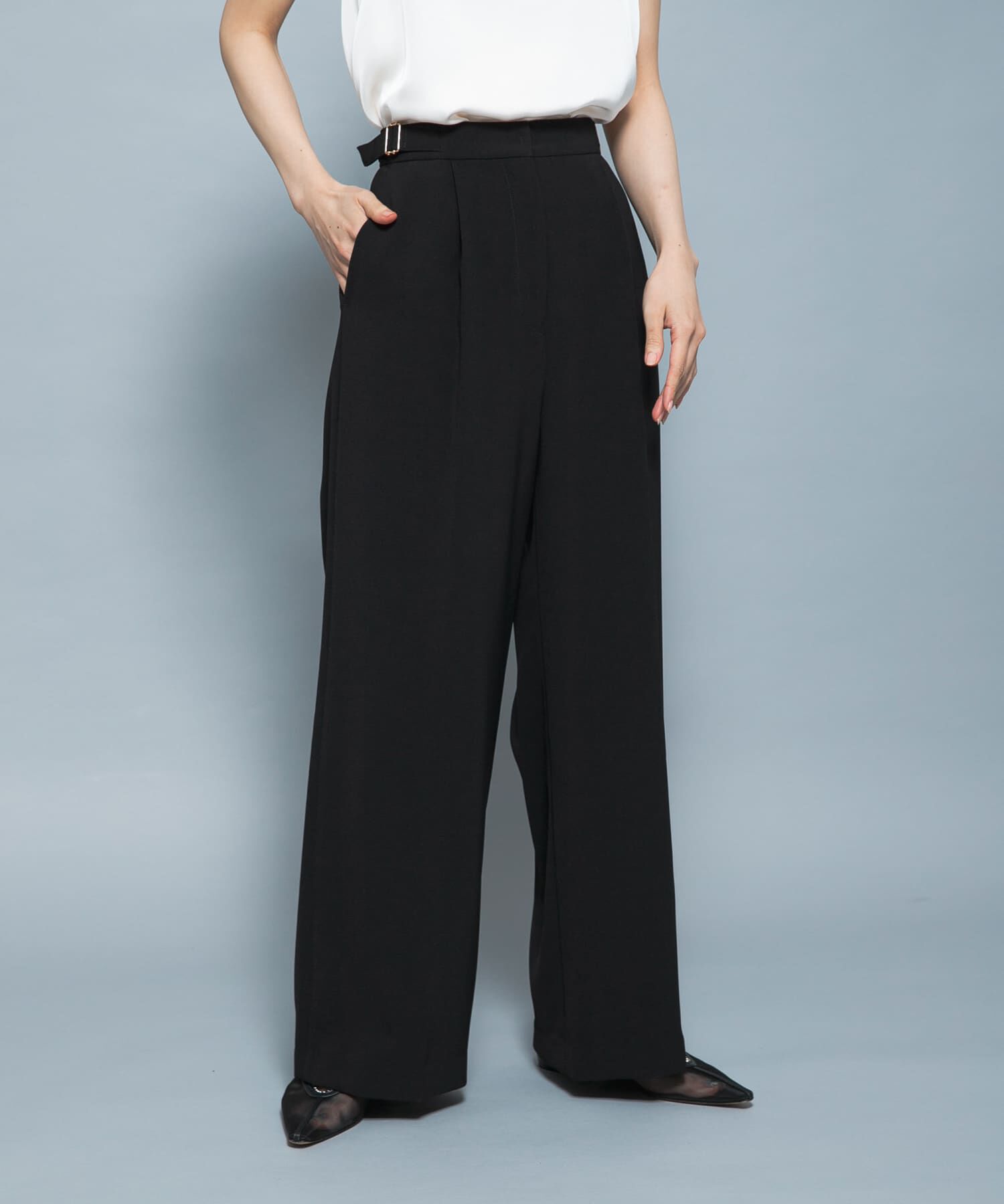 URBAN RESEARCH ROSSO「CHIGNON　ベルト付きワイドパンツ」|その他|