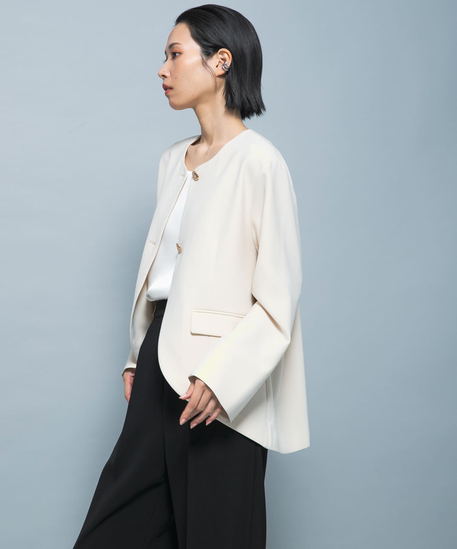 URBAN RESEARCH ROSSO「『別注』CHIGNON&times;ROSSO　ラウンドヘムジャケット」|その他|