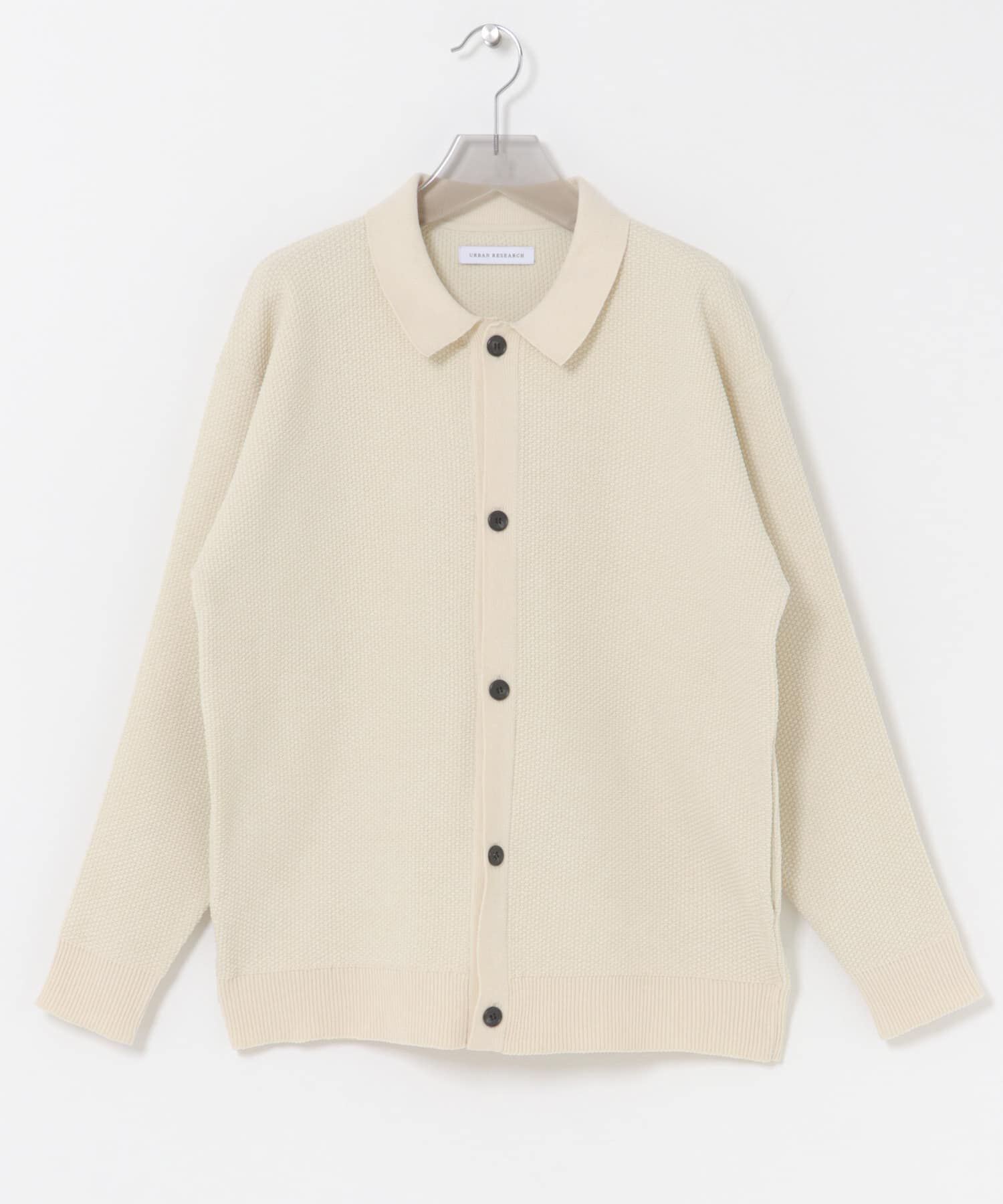 URBAN RESEARCH「モールリュクスポロカーディガン」|カーディガン|