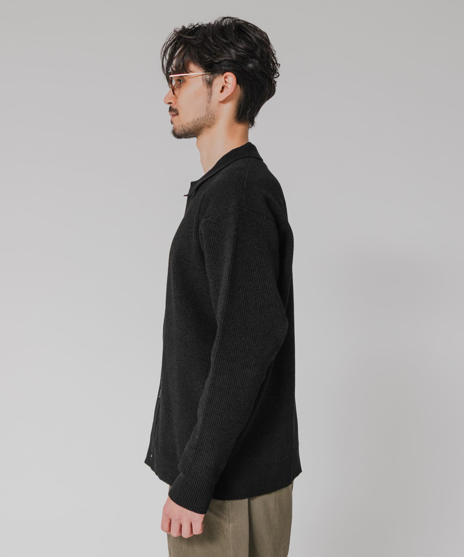 URBAN RESEARCH「モールリュクスポロカーディガン」|カーディガン|