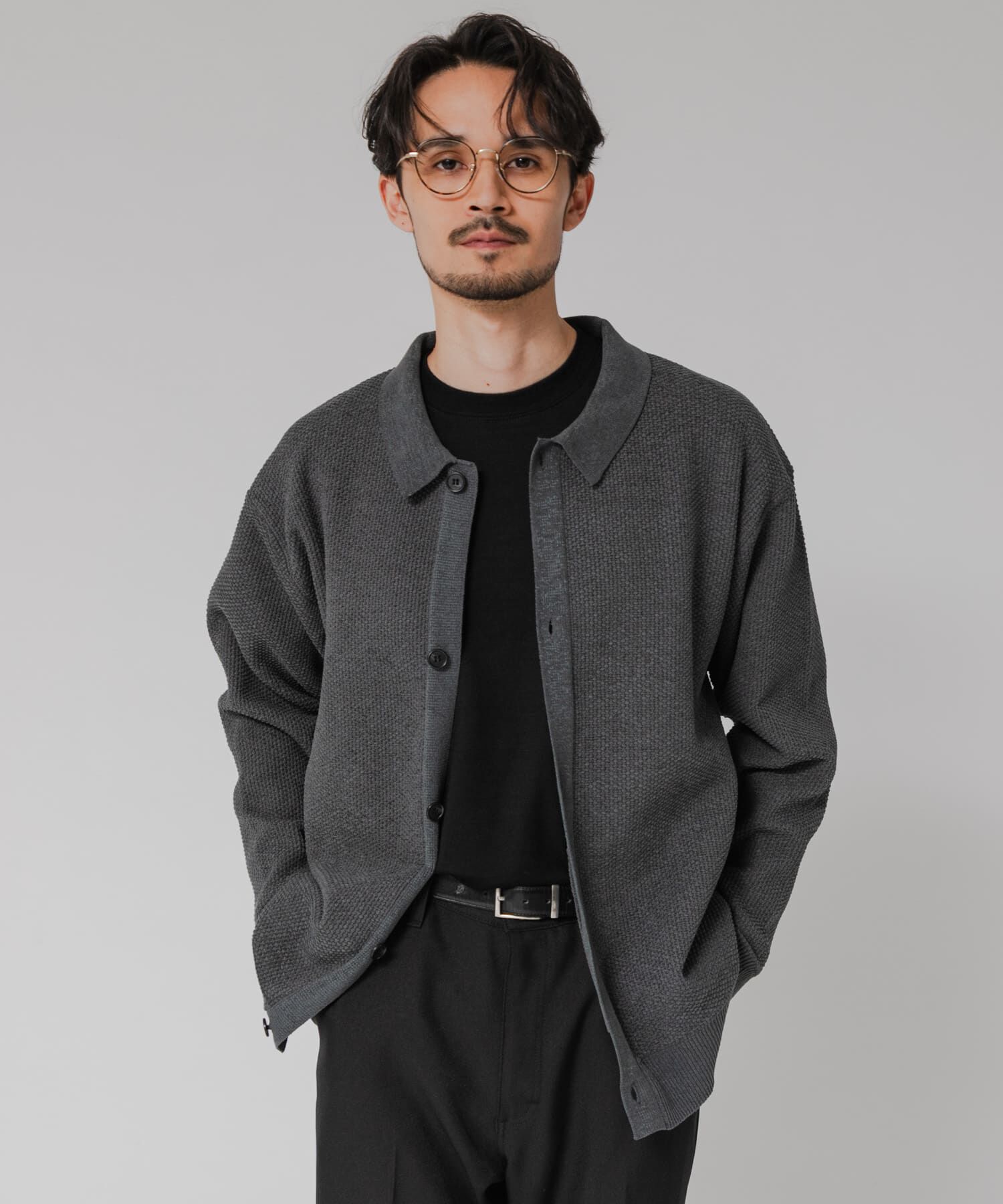 URBAN RESEARCH「モールリュクスポロカーディガン」|カーディガン|