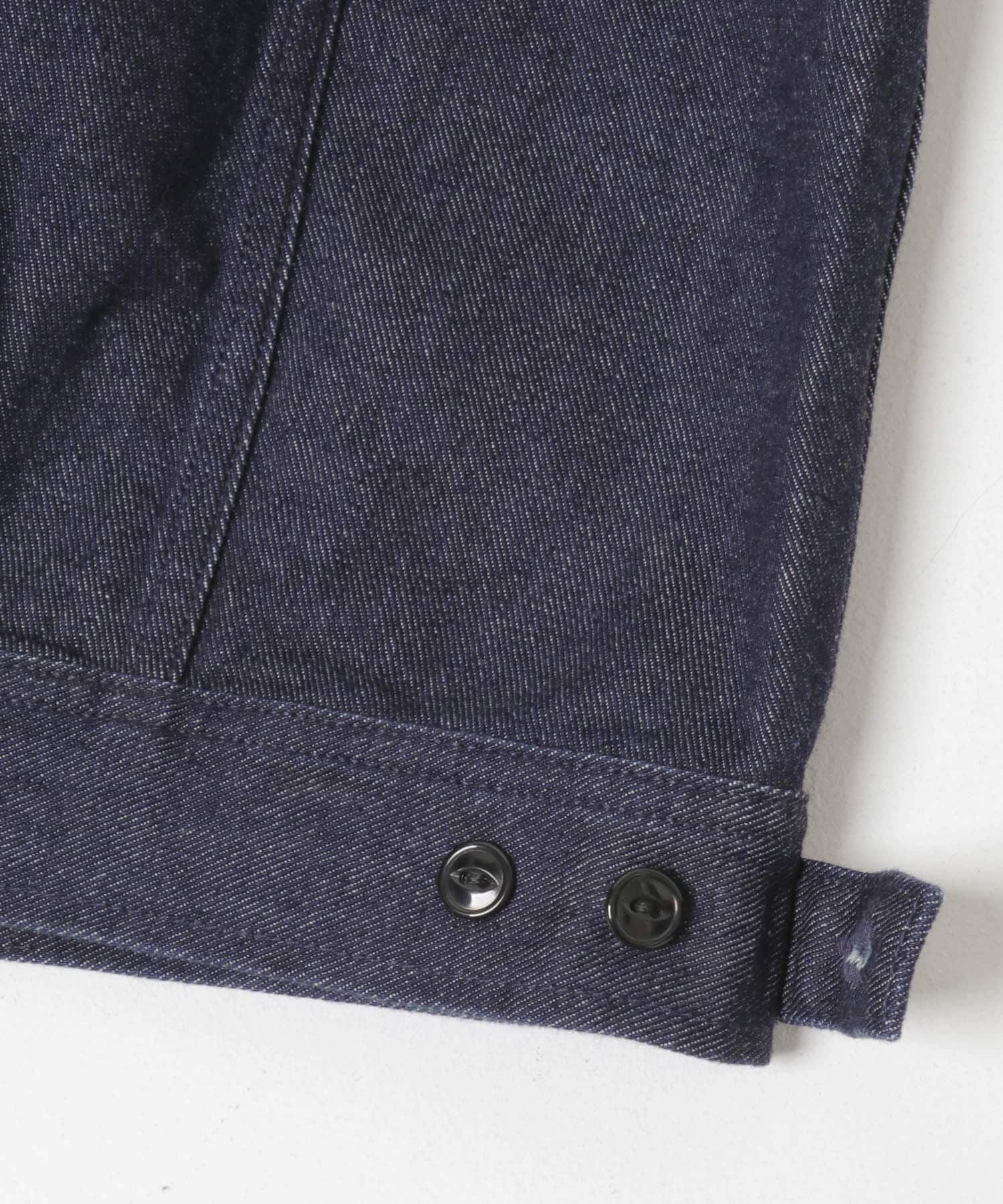 URBAN RESEARCH ROSSO「『別注』Lee101&times;ROSSO　NOCOLLAR JACKET」|デニムジャケット|