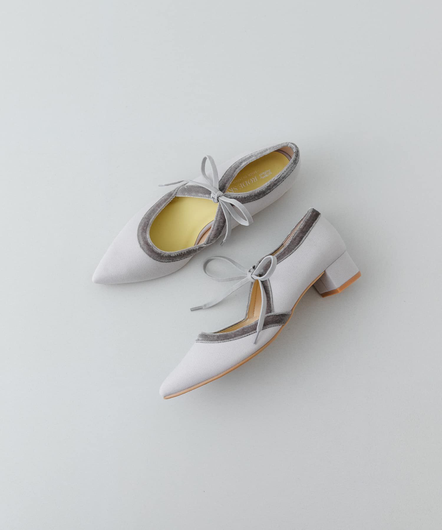 RODE SKO「『MADE IN JAPAN』 3センチヒールリボンパンプス」|パンプス|