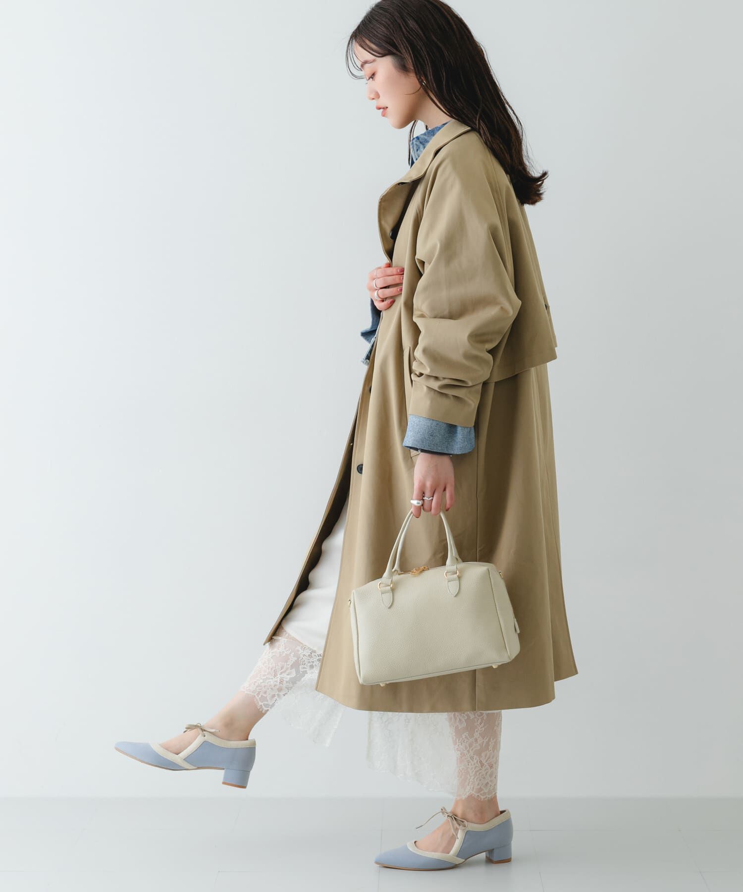 RODE SKO「『MADE IN JAPAN』 3センチヒールリボンパンプス」|パンプス|