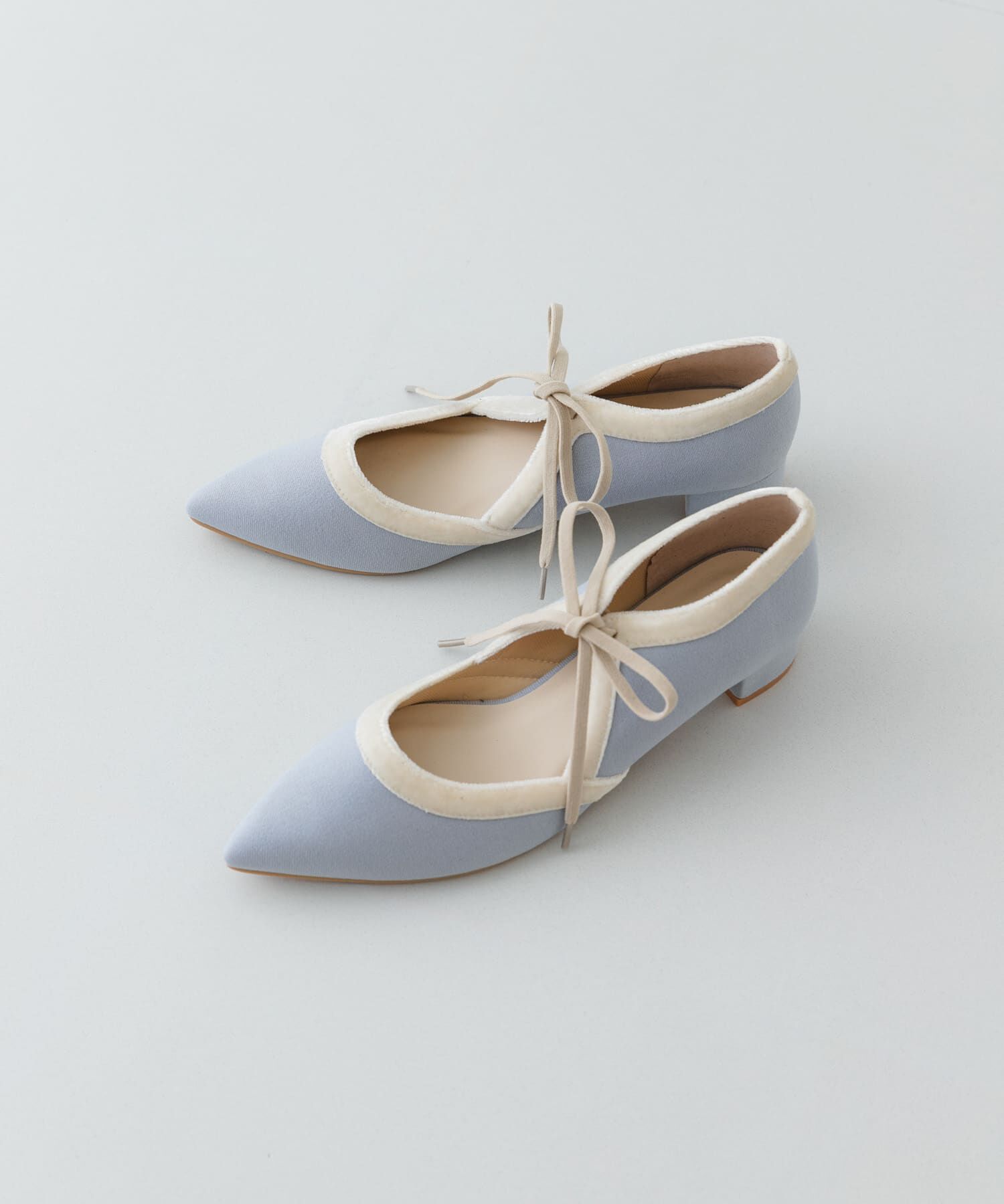 RODE SKO「『MADE IN JAPAN』 3センチヒールリボンパンプス」|パンプス|