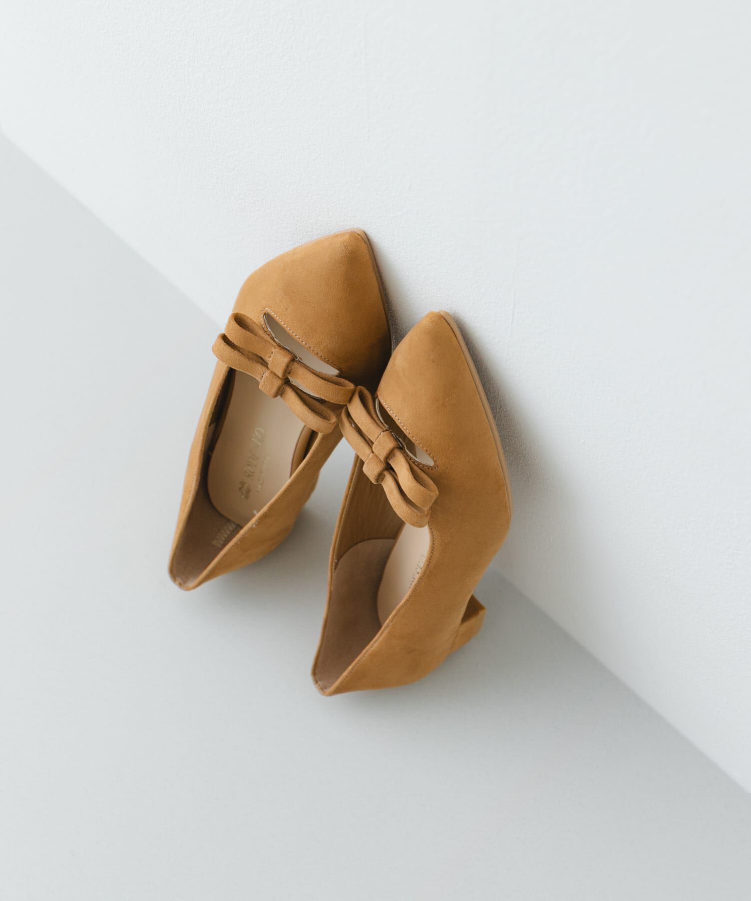 RODE SKO「『MADE IN JAPAN』 ダブルリボンフラットパンプス」|パンプス|