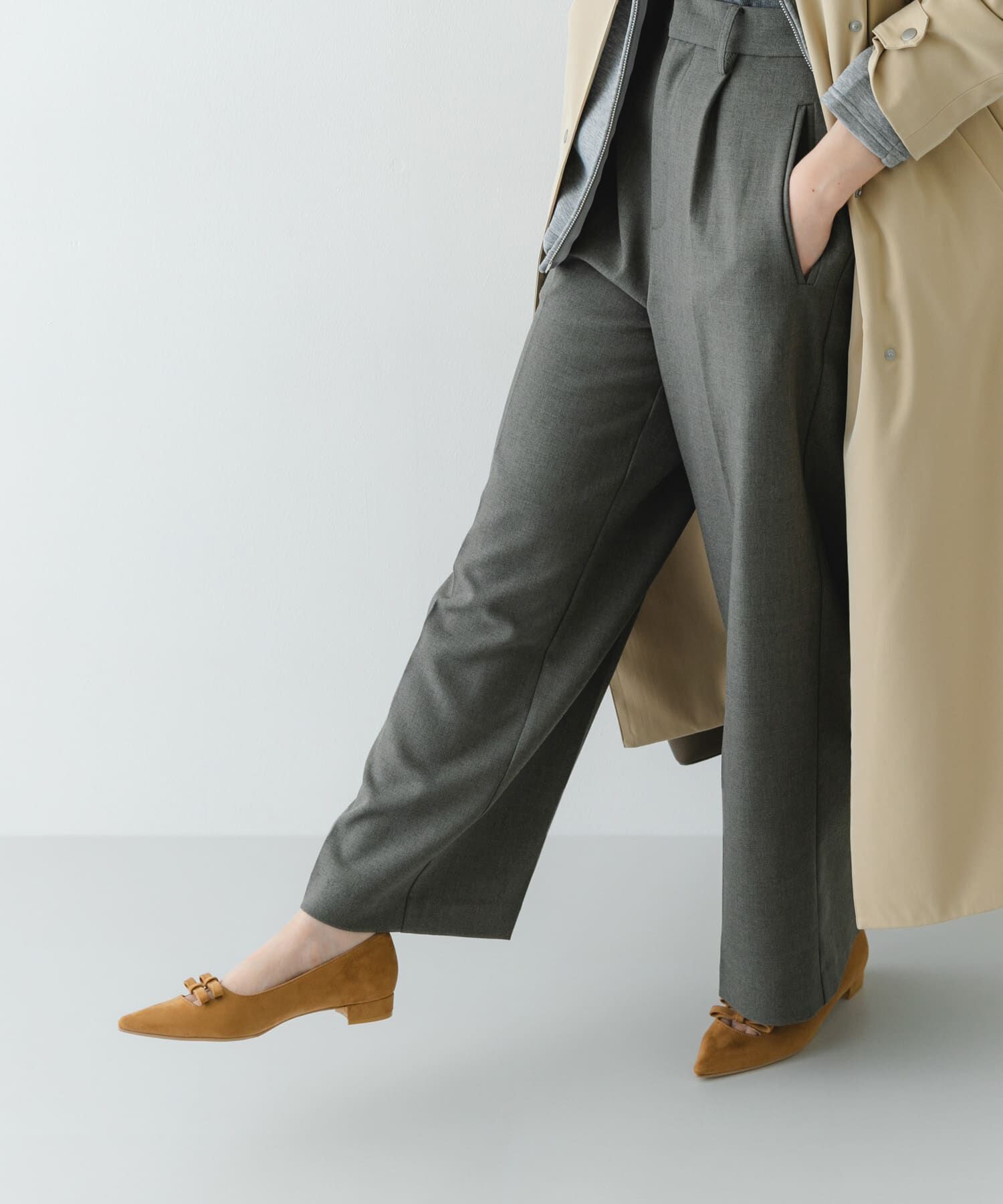 RODE SKO「『MADE IN JAPAN』 ダブルリボンフラットパンプス」|パンプス|