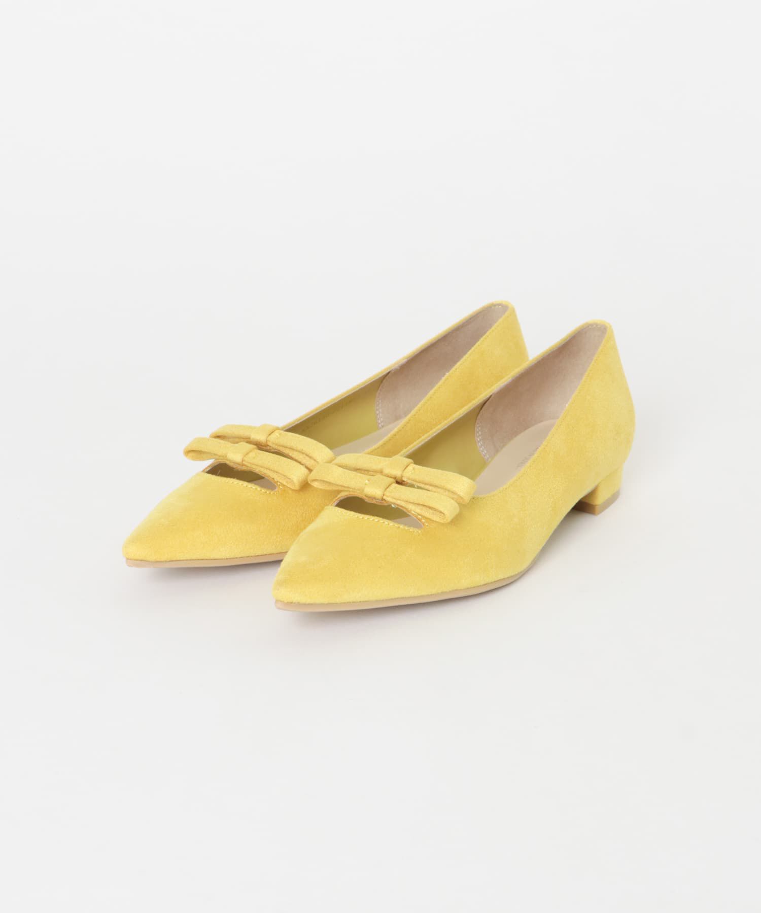 RODE SKO「『MADE IN JAPAN』 ダブルリボンフラットパンプス」|パンプス|