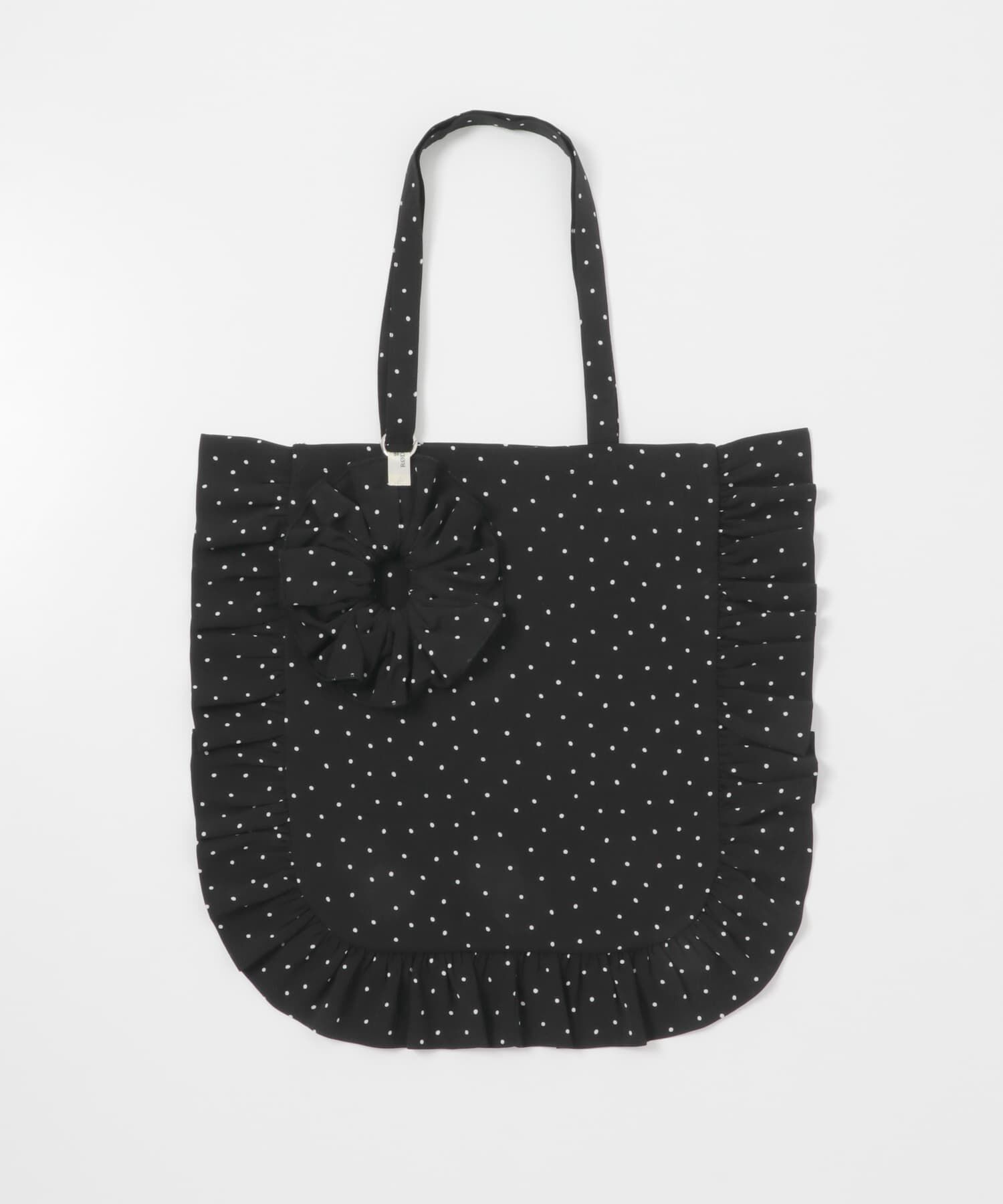 RODE SKO「シュシュセットサイドフリルトート」|トートバッグ|