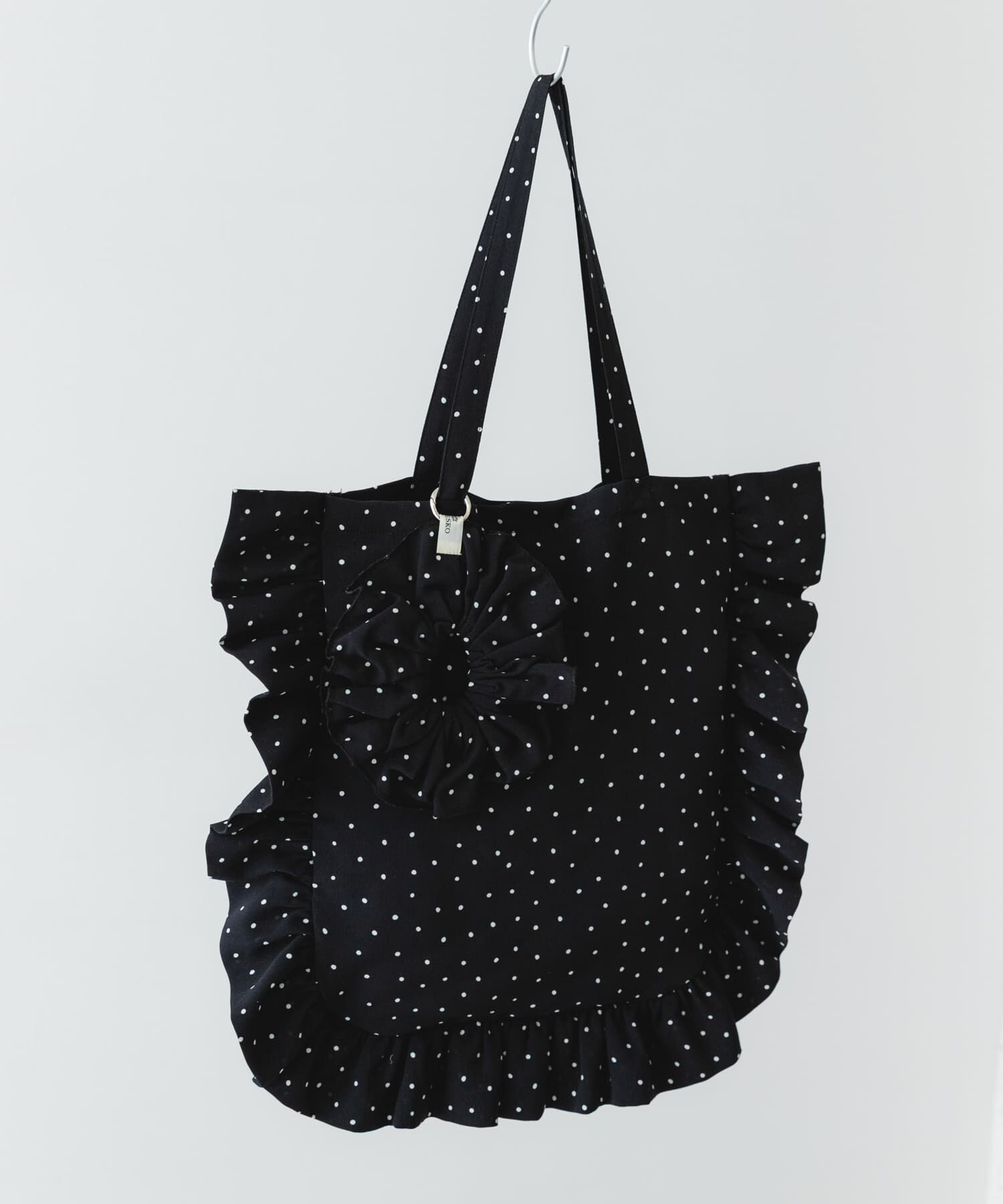 RODE SKO「シュシュセットサイドフリルトート」|トートバッグ|