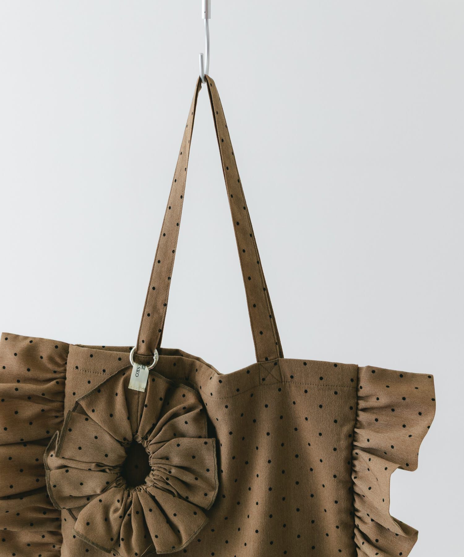 RODE SKO「シュシュセットサイドフリルトート」|トートバッグ|