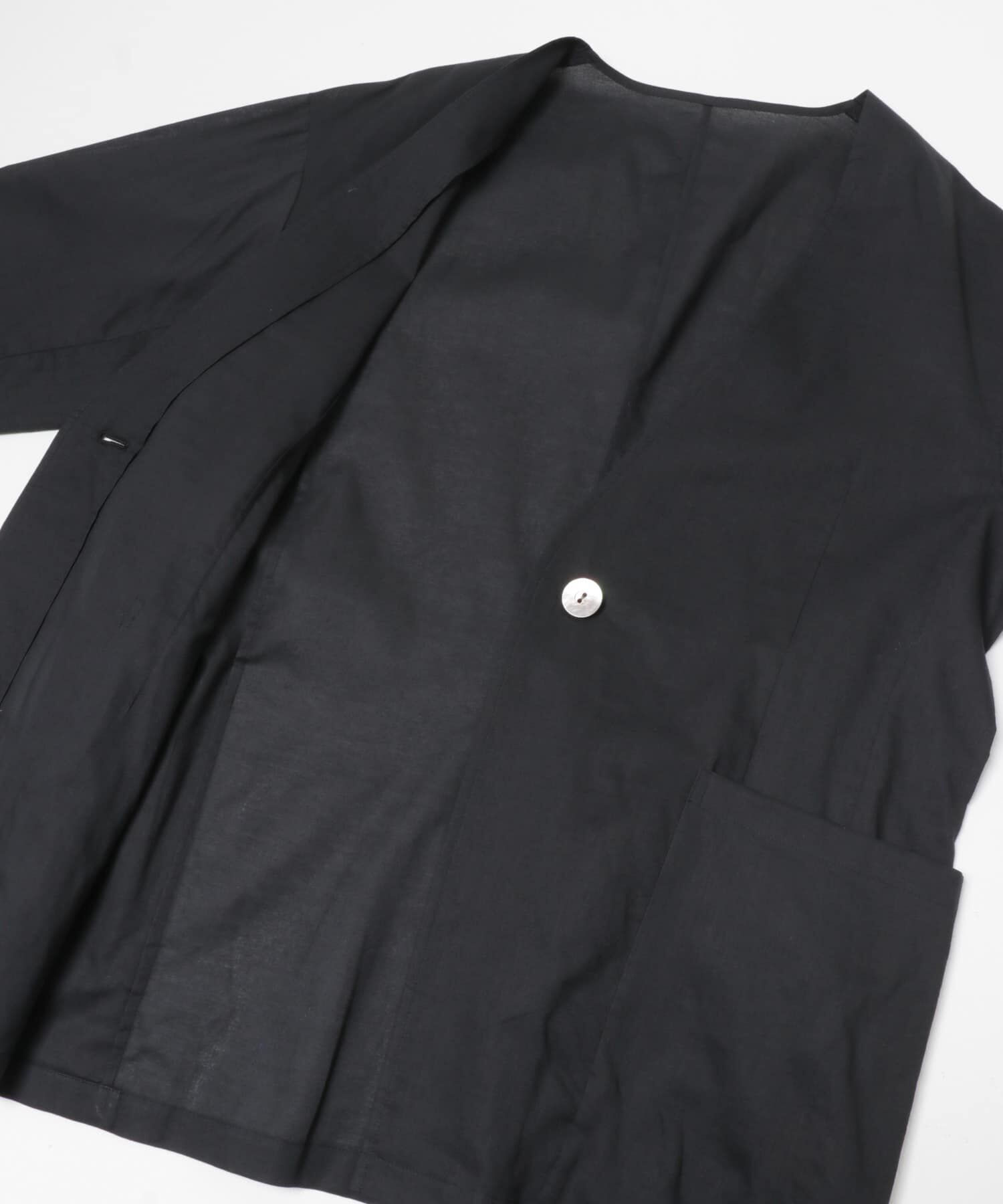 URBAN RESEARCH ROSSO「メモリーコットンライトジャケット」|ノーカラージャケット|