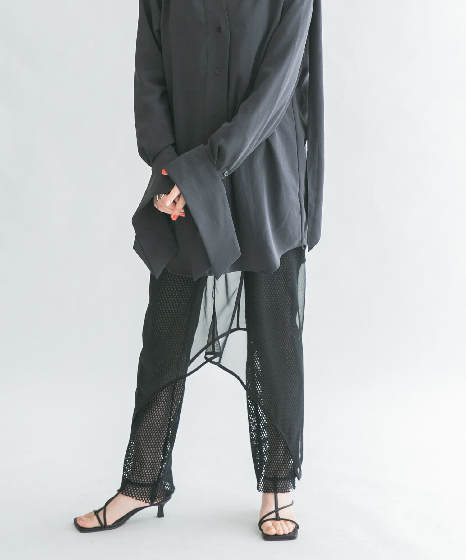  「メッシュフレアパンツ」|その他|