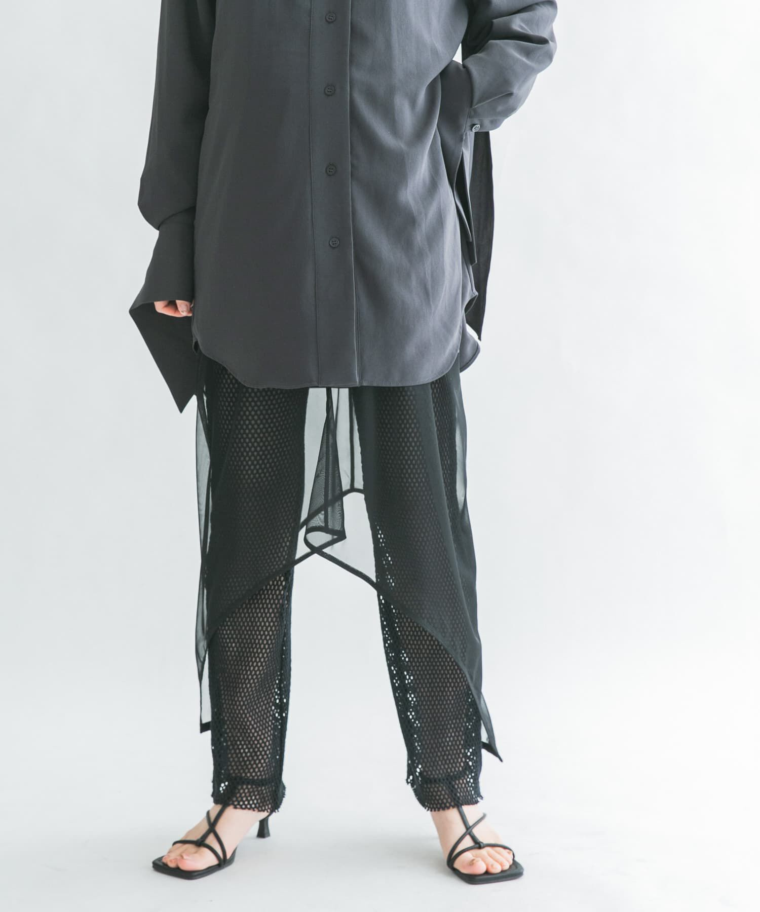  「メッシュフレアパンツ」|その他|