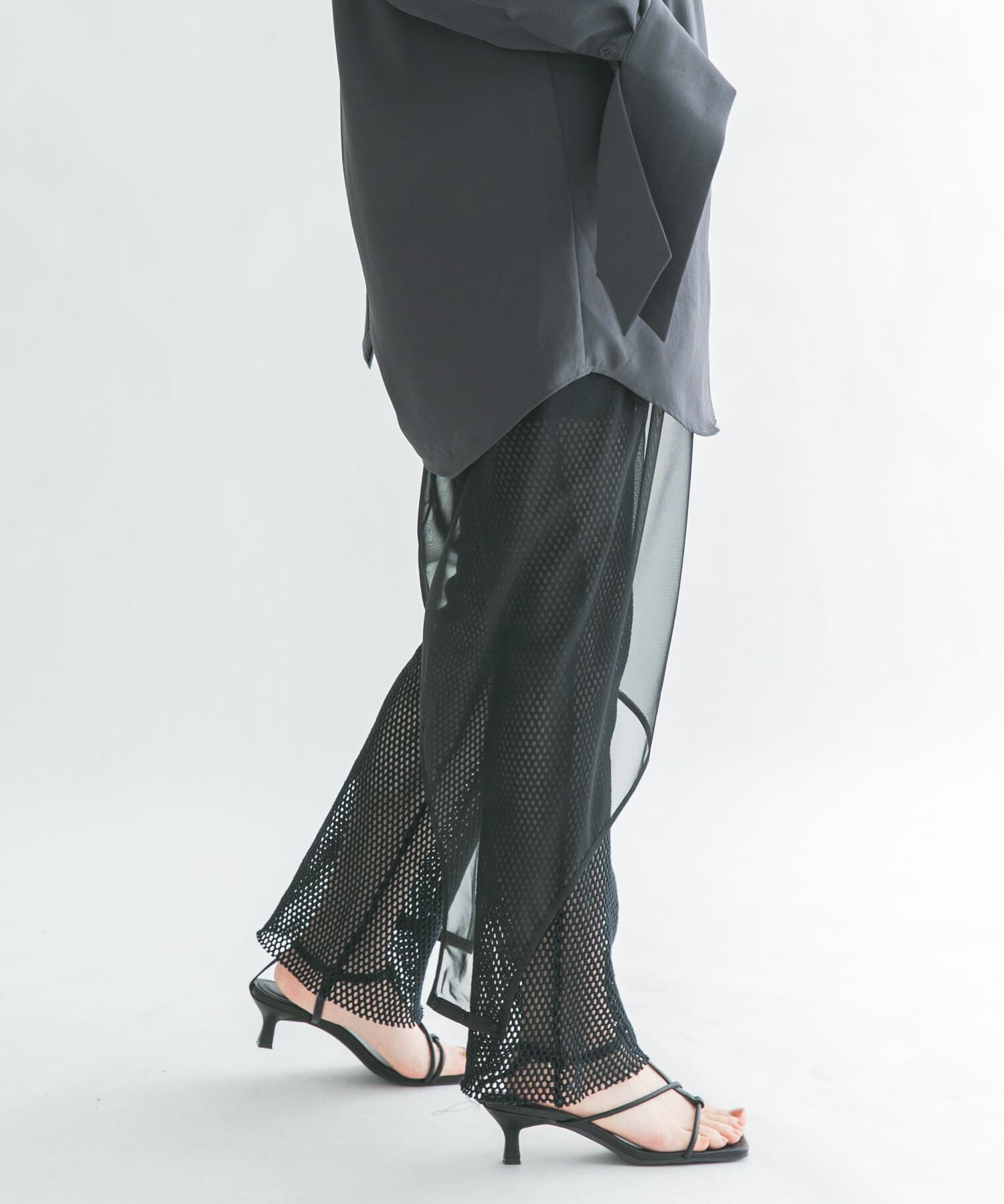  「メッシュフレアパンツ」|その他|