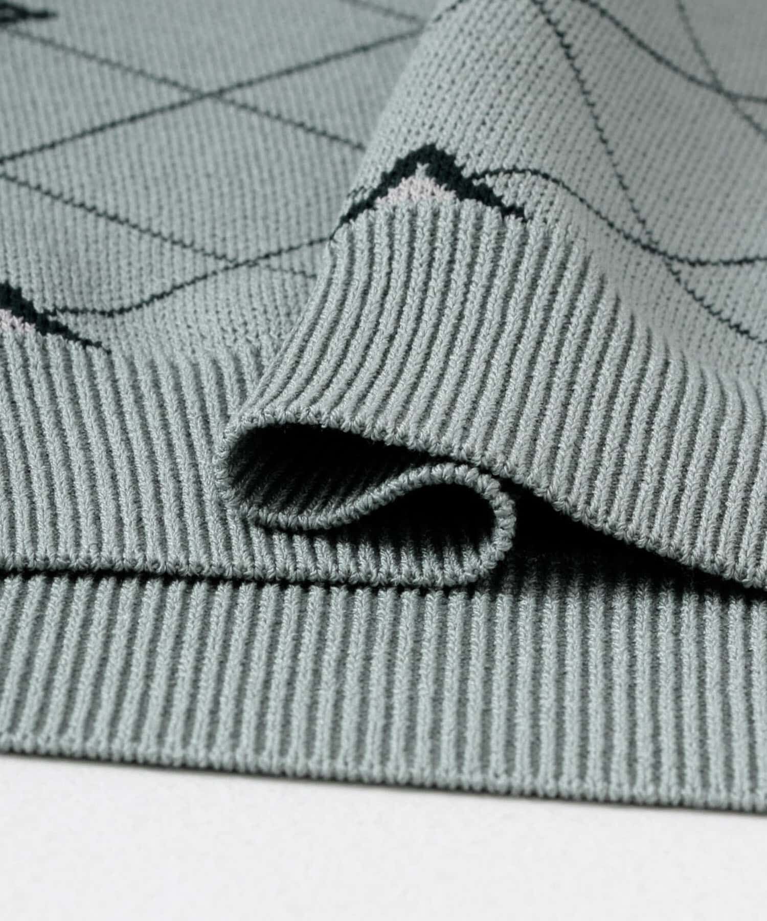 SENSE OF PLACE by URBAN RESEARCH「フラワージャガードニットポロ」|ニット・セーター|