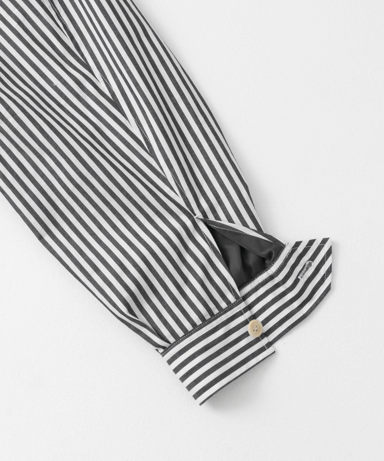 SENSE OF PLACE by URBAN RESEARCH「hxcyyd &times; SOP　ストライプフラワーコサージュシャツブルゾン(UNISEX)」|ブルゾン・スタジャン|