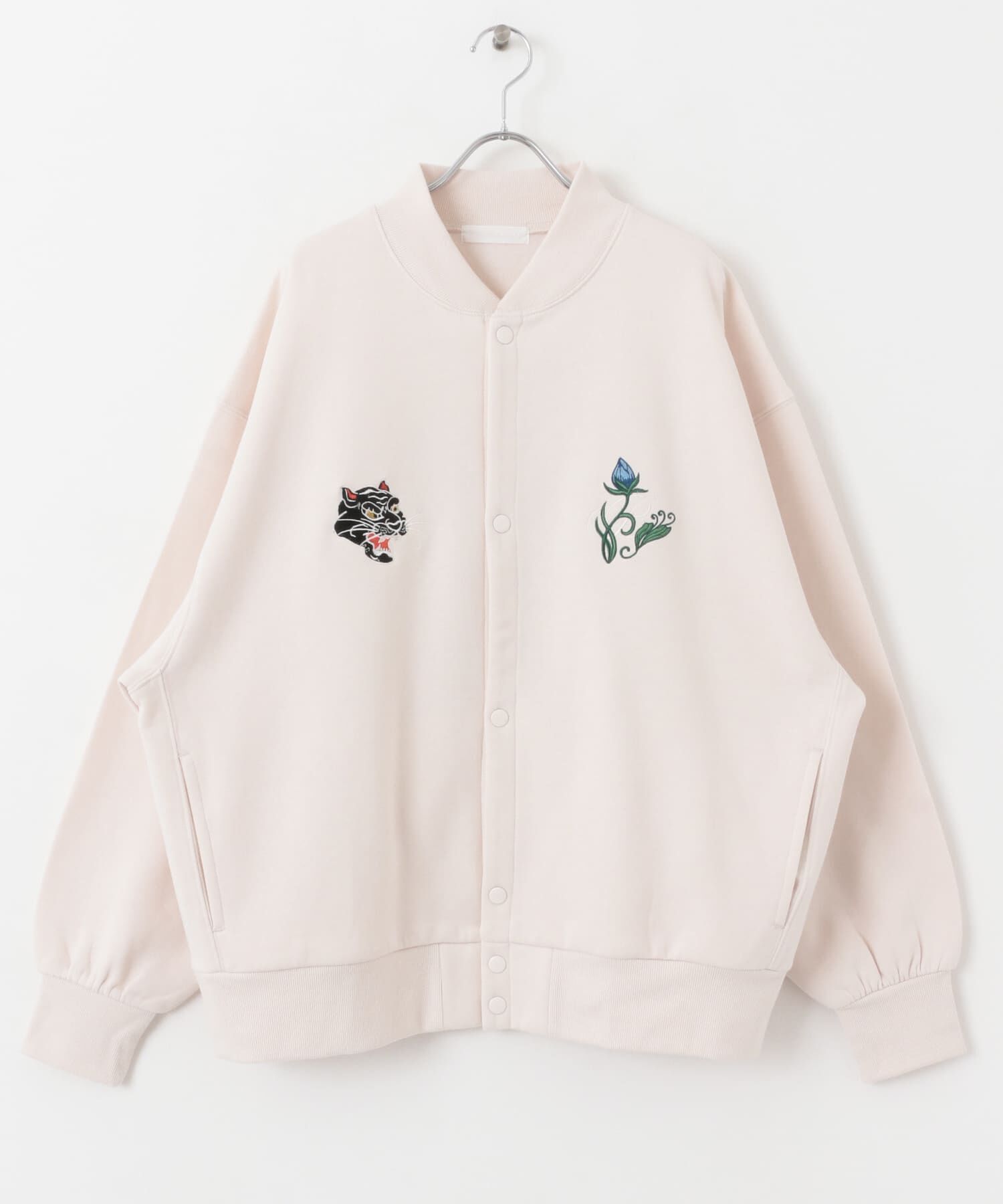 SENSE OF PLACE by URBAN RESEARCH「シシュウスウェットブルゾン」|ブルゾン・スタジャン|