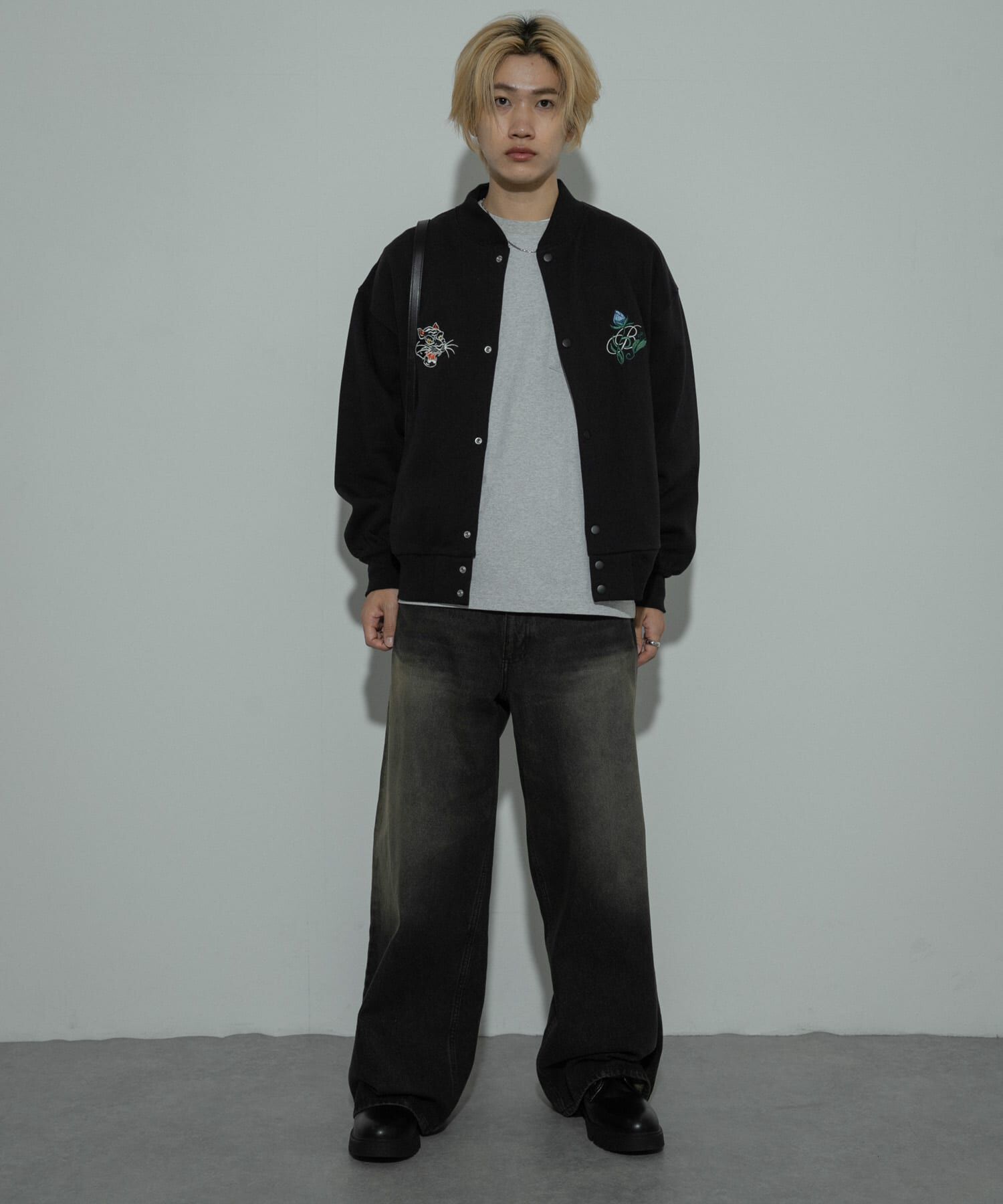 SENSE OF PLACE by URBAN RESEARCH「シシュウスウェットブルゾン」|ブルゾン・スタジャン|