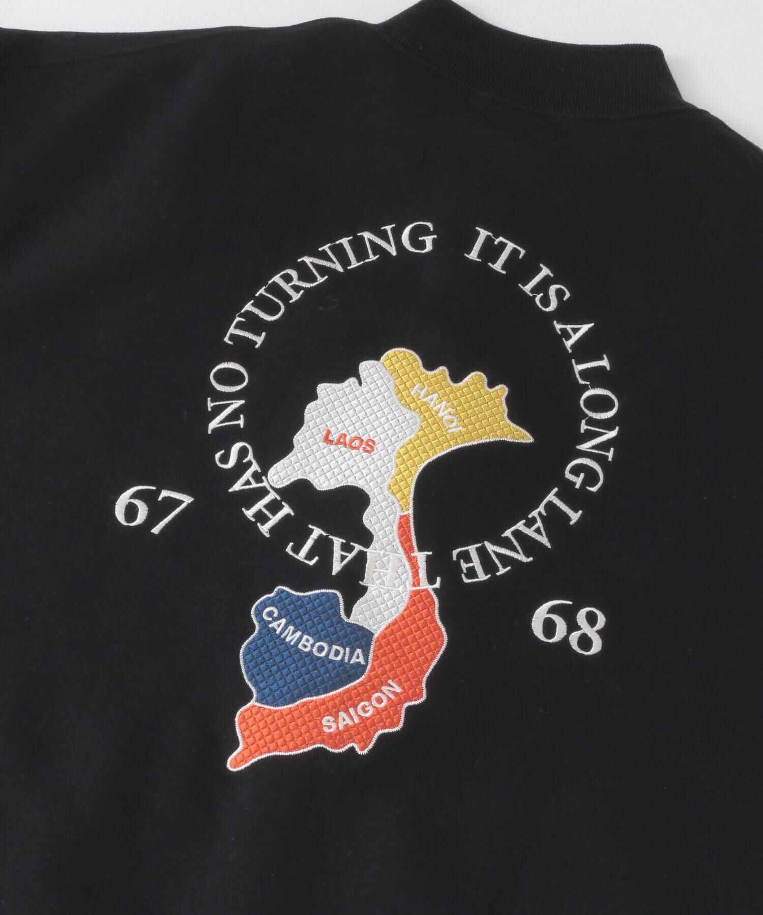 SENSE OF PLACE by URBAN RESEARCH「シシュウスウェットブルゾン」|ブルゾン・スタジャン|