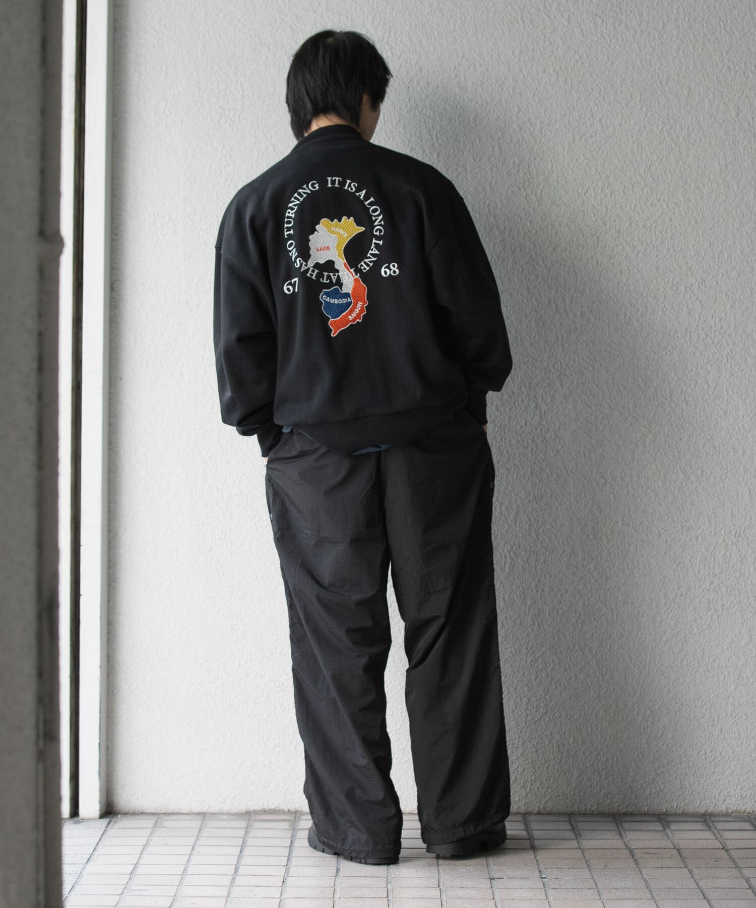 SENSE OF PLACE by URBAN RESEARCH「シシュウスウェットブルゾン」|ブルゾン・スタジャン|