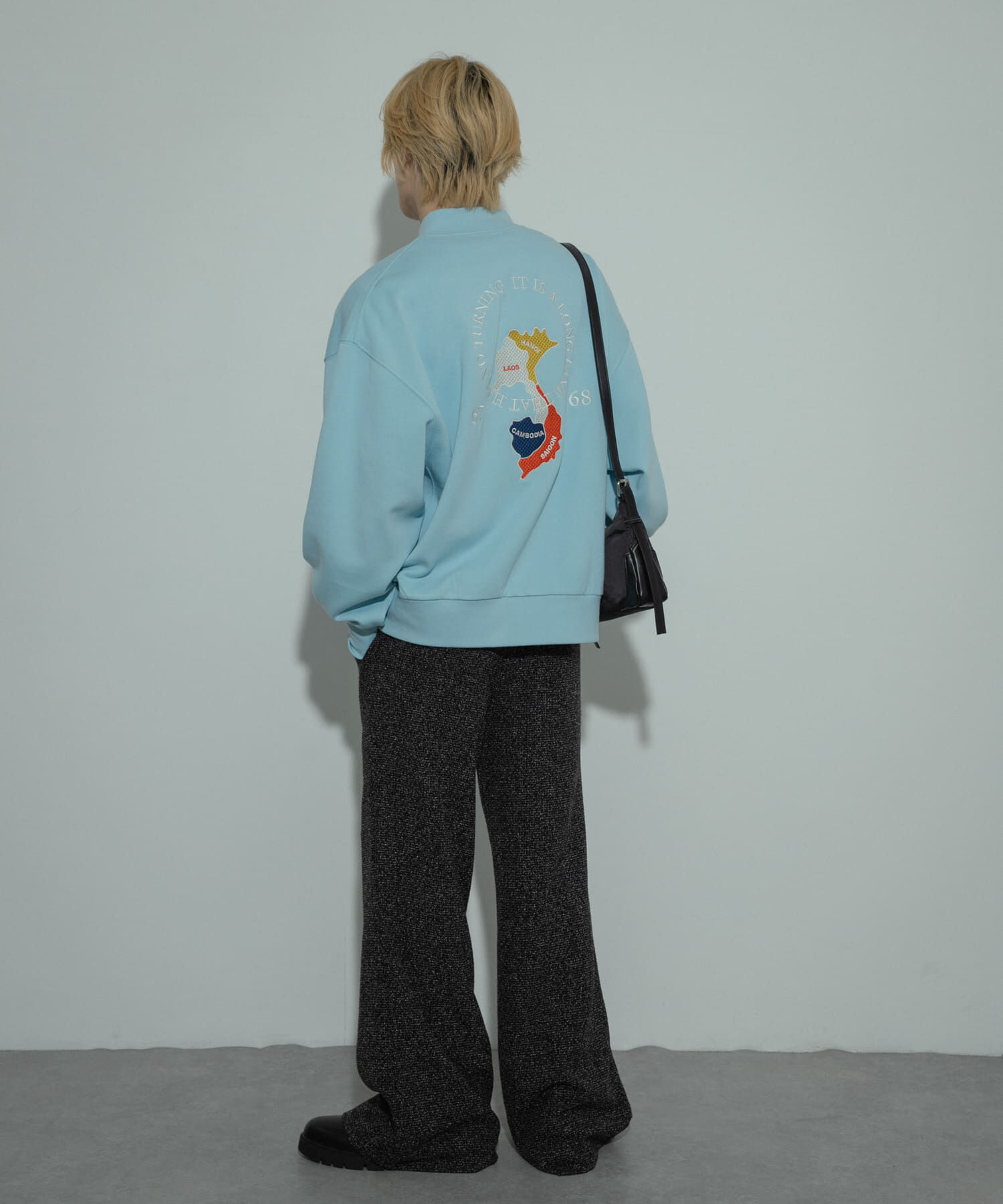 SENSE OF PLACE by URBAN RESEARCH「シシュウスウェットブルゾン」|ブルゾン・スタジャン|