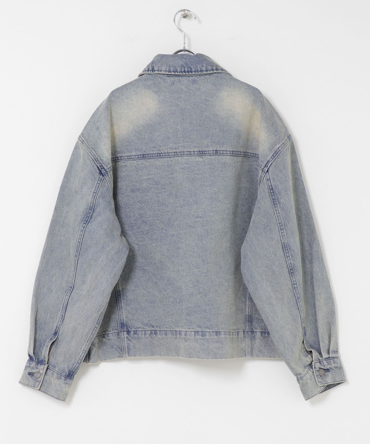 SENSE OF PLACE by URBAN RESEARCH「ツイストデニムブルゾン」|デニムジャケット|