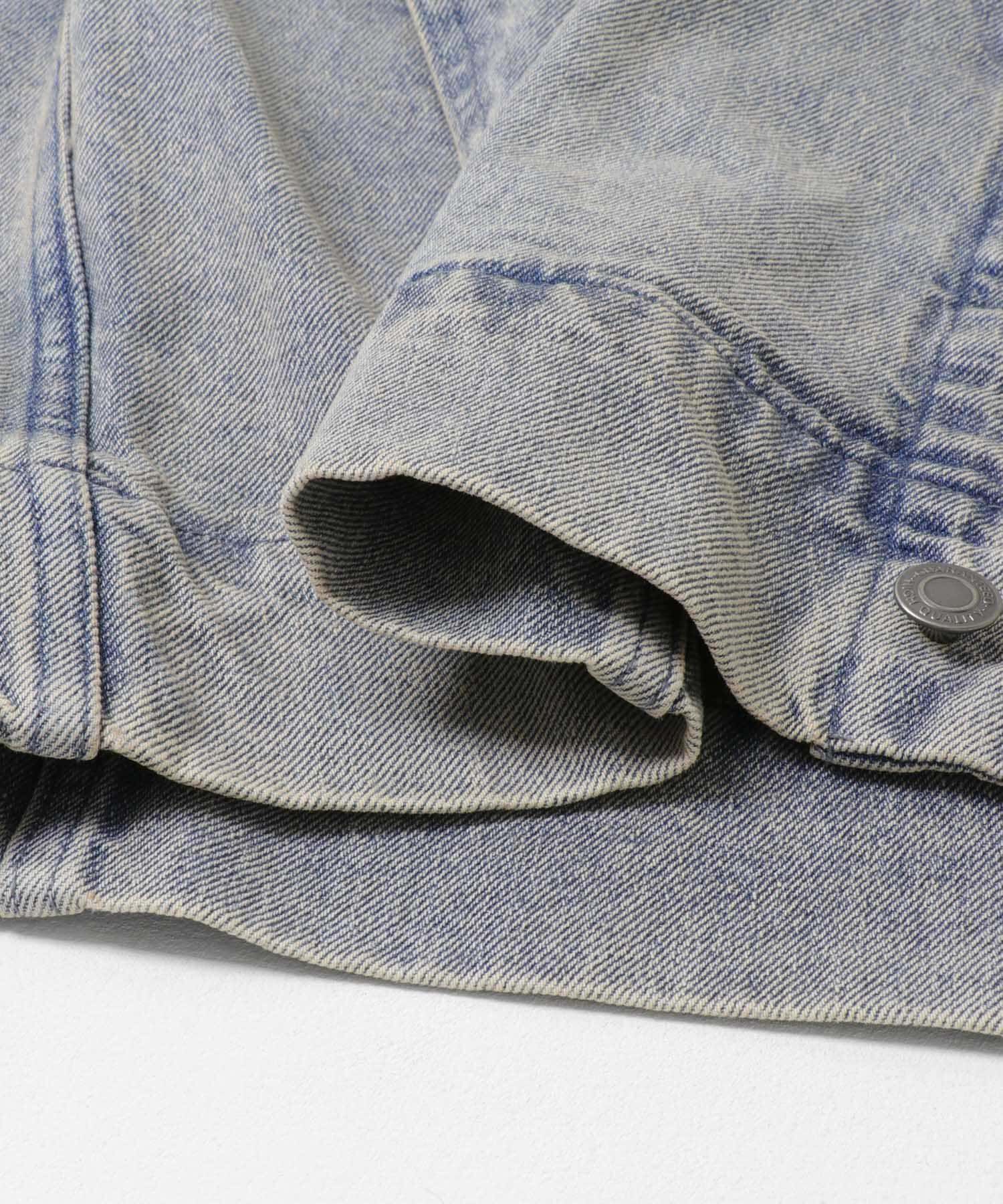 SENSE OF PLACE by URBAN RESEARCH「ツイストデニムブルゾン」|デニムジャケット|