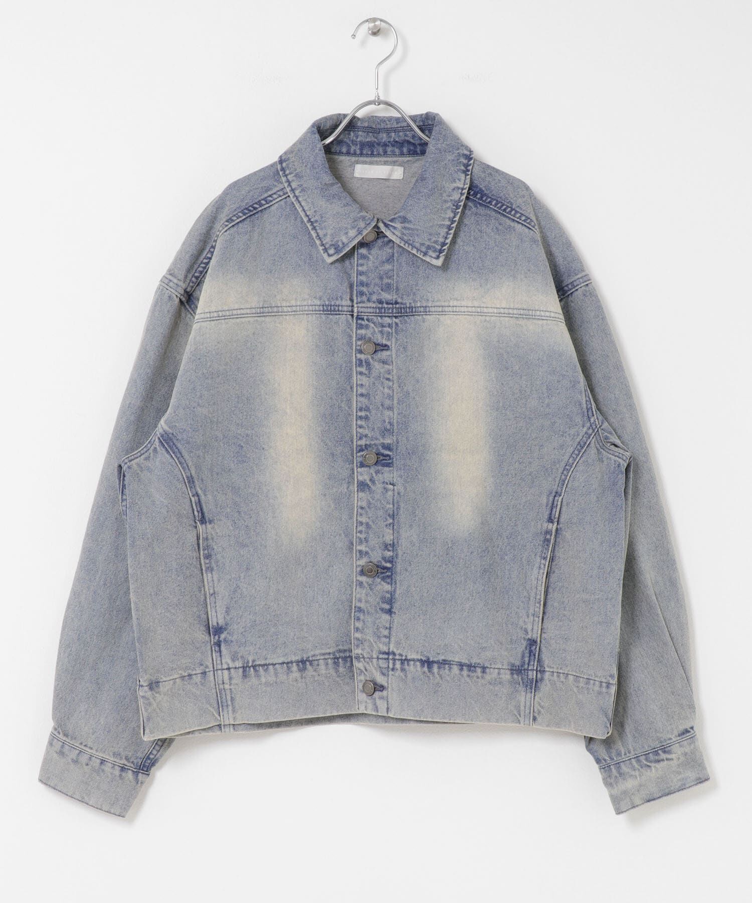 SENSE OF PLACE by URBAN RESEARCH「ツイストデニムブルゾン」|デニムジャケット|