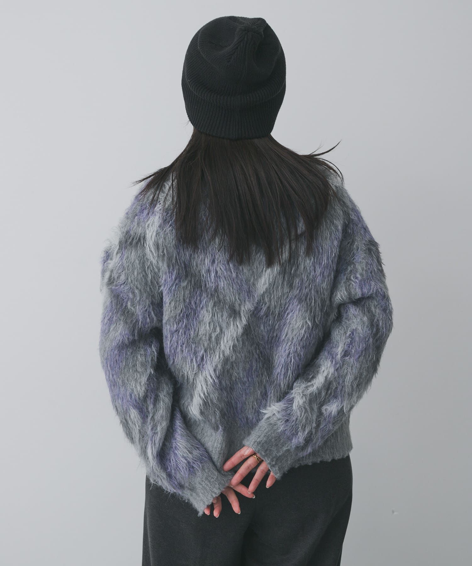 SENSE OF PLACE by URBAN RESEARCH「『洗濯可』エリツキチェックカーディガン」|カーディガン|