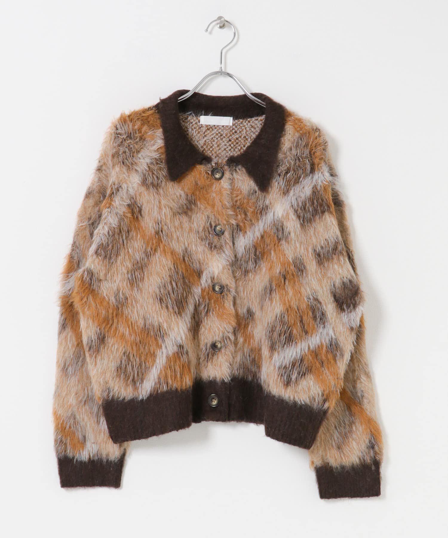 SENSE OF PLACE by URBAN RESEARCH「『洗濯可』エリツキチェックカーディガン」|カーディガン|