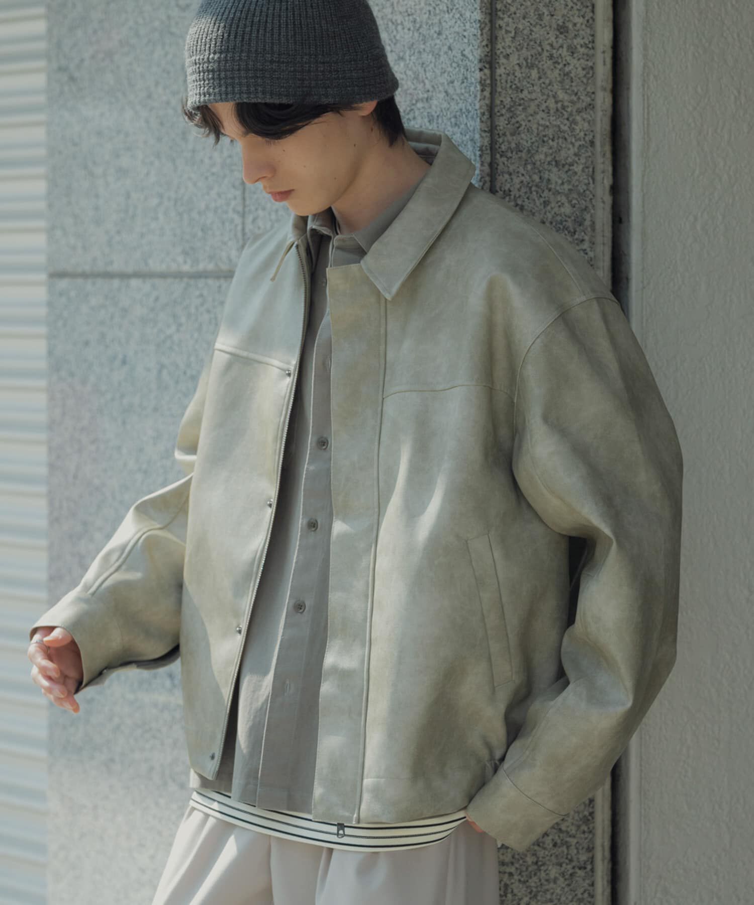 SENSE OF PLACE by URBAN RESEARCH「FLジップブルゾン」|ブルゾン・スタジャン|