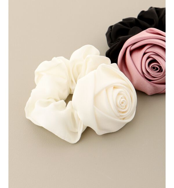 MAJESTICLEGON「ローズモチーフシュシュ」|ヘアゴム・シュシュ|