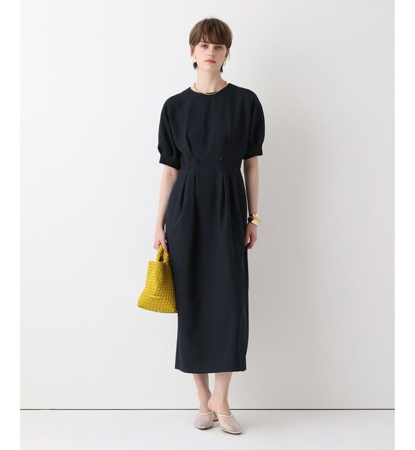 allureville「リネンライクタッキングワンピース」|ワンピース|