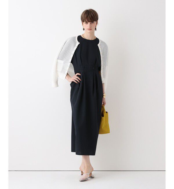 allureville「リネンライクタッキングワンピース」|ワンピース|