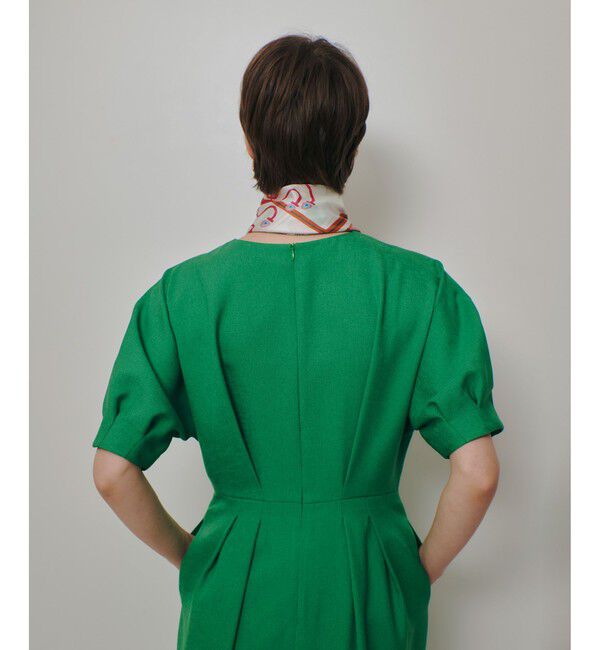 allureville「リネンライクタッキングワンピース」|ワンピース|