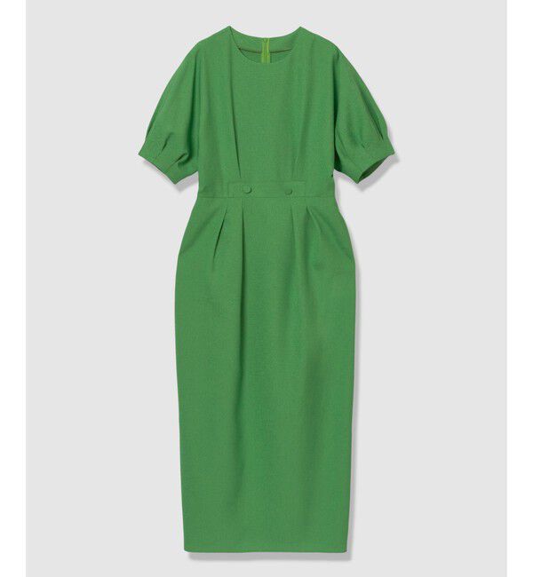 allureville「リネンライクタッキングワンピース」|ワンピース|