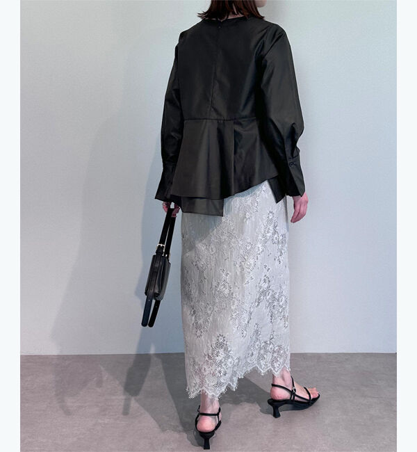 ur's「イレギュラーヘムペプラムトップス」|シャツ・ブラウス|