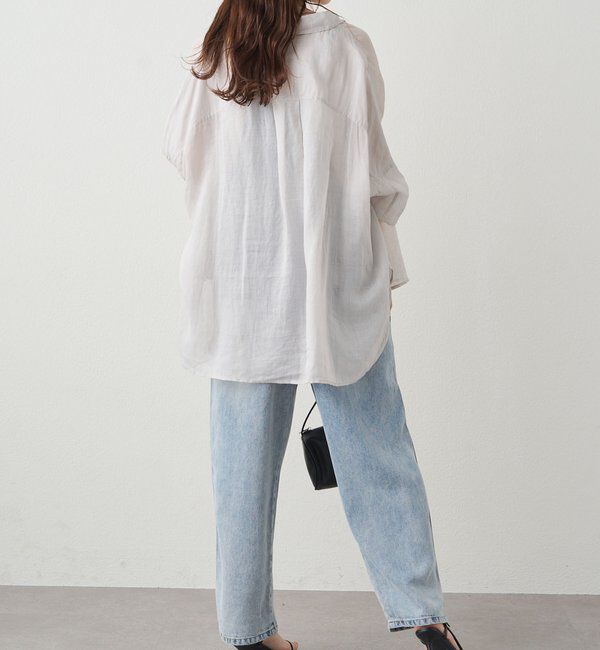  「【新色登場/リバイバル】ラミーオーバーシャツブラウス」|シャツ・ブラウス|