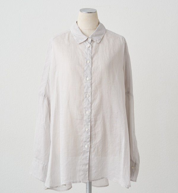  「【新色登場/リバイバル】ラミーオーバーシャツブラウス」|シャツ・ブラウス|