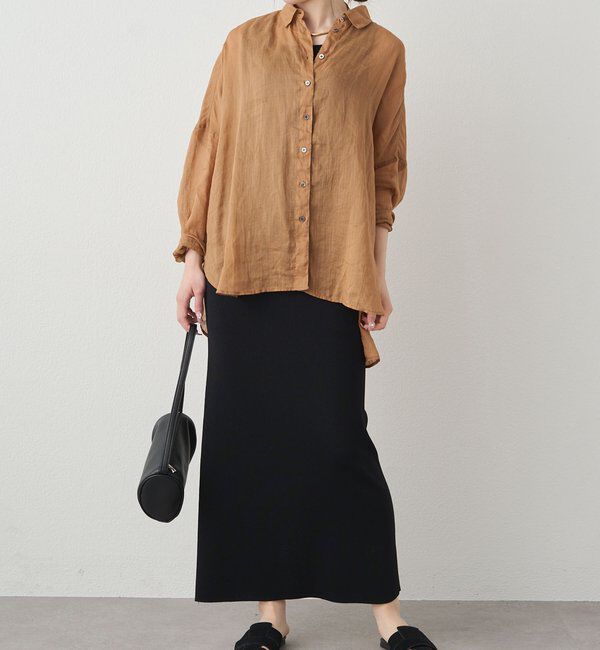  「【新色登場/リバイバル】ラミーオーバーシャツブラウス」|シャツ・ブラウス|