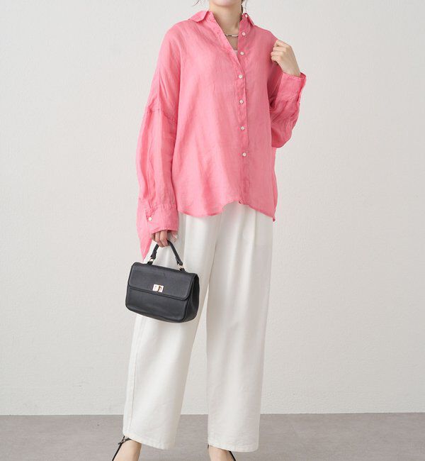  「【新色登場/リバイバル】ラミーオーバーシャツブラウス」|シャツ・ブラウス|