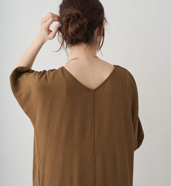  「ソフトシルキー2WAYワンピース」|ワンピース|