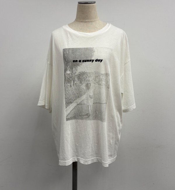  「テキストアートプリントTシャツ」|プルオーバー|