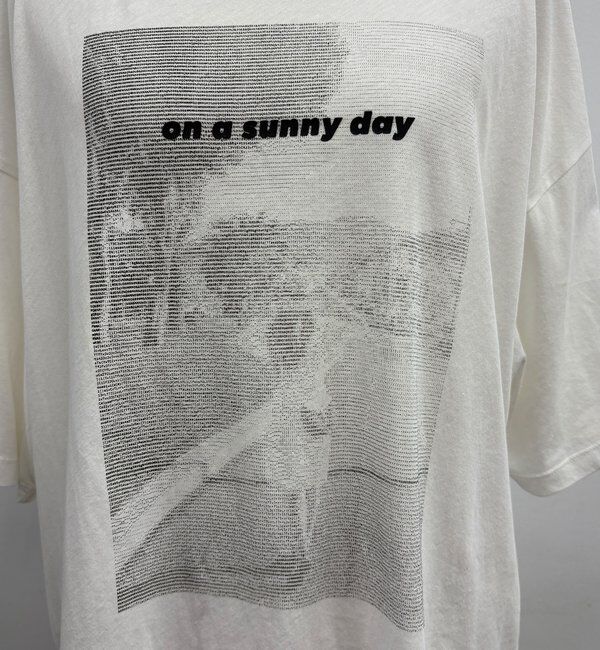  「テキストアートプリントTシャツ」|プルオーバー|