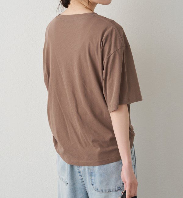  「テキストアートプリントTシャツ」|プルオーバー|