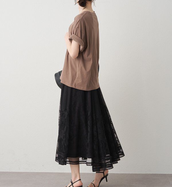  「テキストアートプリントTシャツ」|プルオーバー|