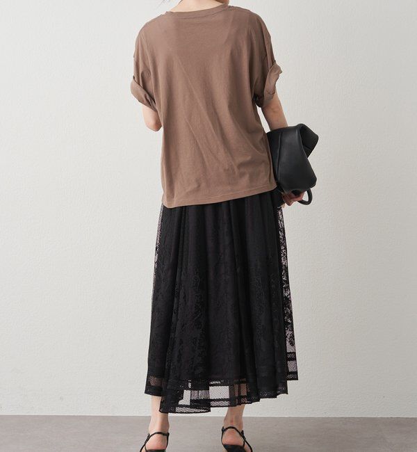  「テキストアートプリントTシャツ」|プルオーバー|